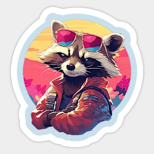 raccoon Sticker